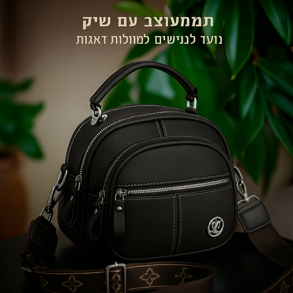 התחכום הנצחי של Aya | תיק מסוגנן עם רצועת כתף