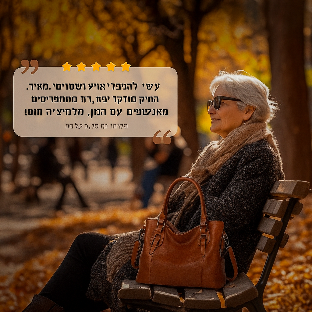 קסם אלגנטי של סיינה | תיק כתף יוקרתי