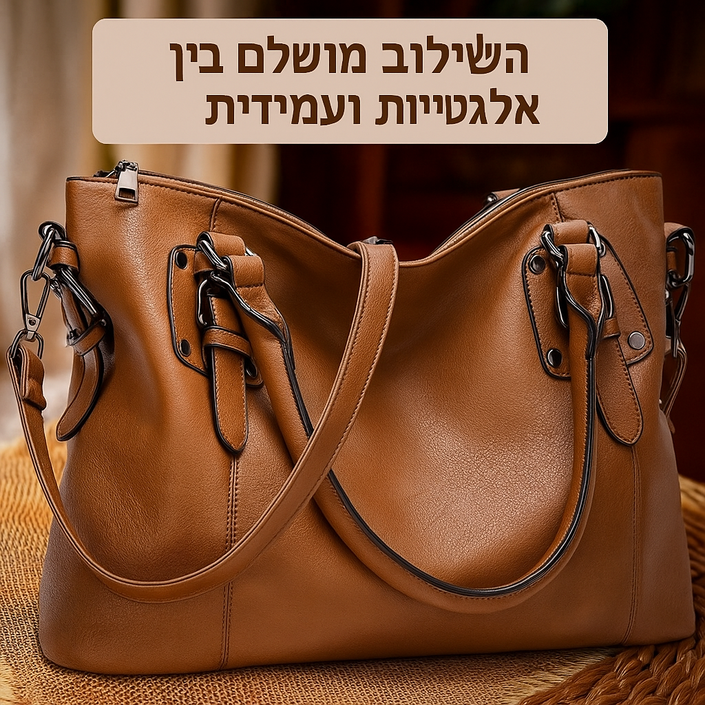 קסם אלגנטי של סיינה | תיק כתף יוקרתי