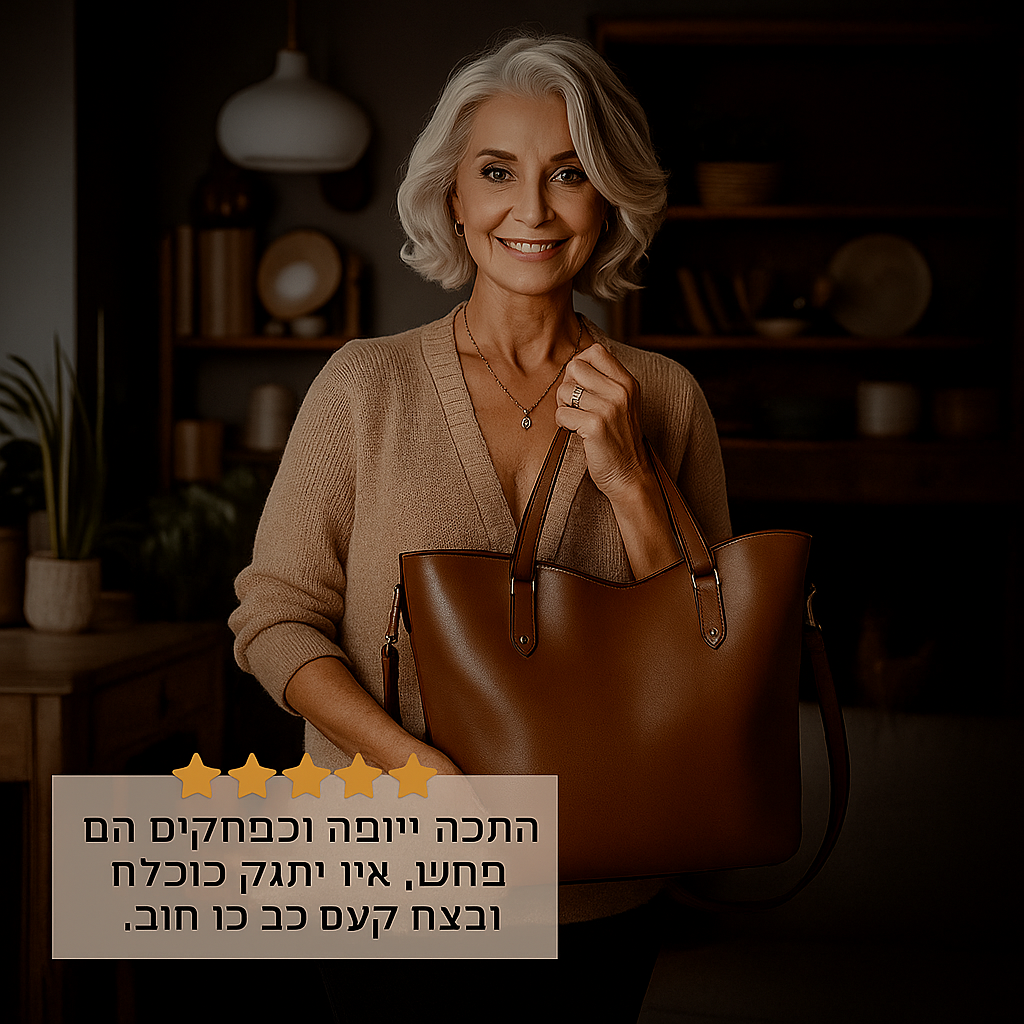 תיק כתף וינטג' של Yael's