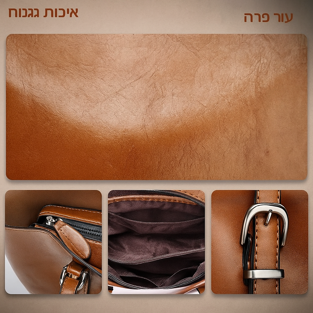 תיק כתף וינטג' של Yael's