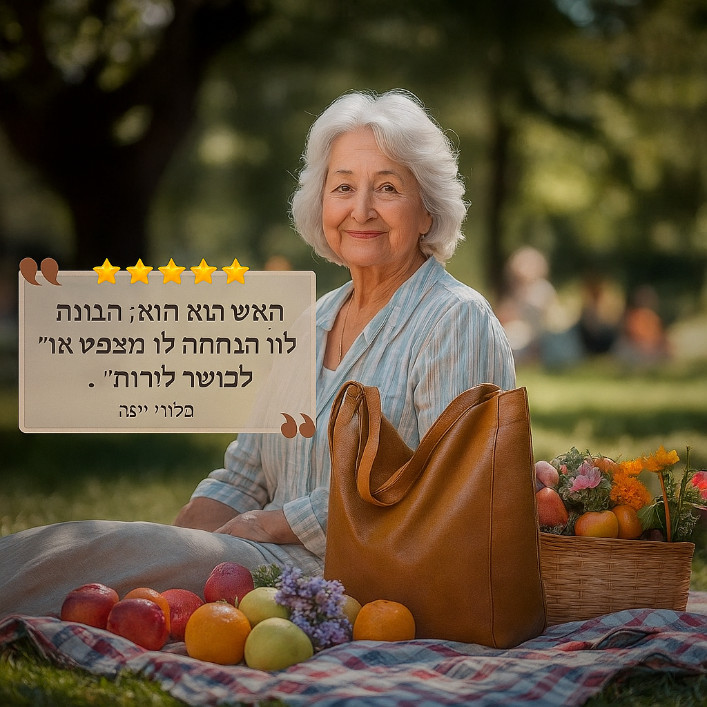 תיק עור אופנתי ומודרני | Shira's Modern Chic