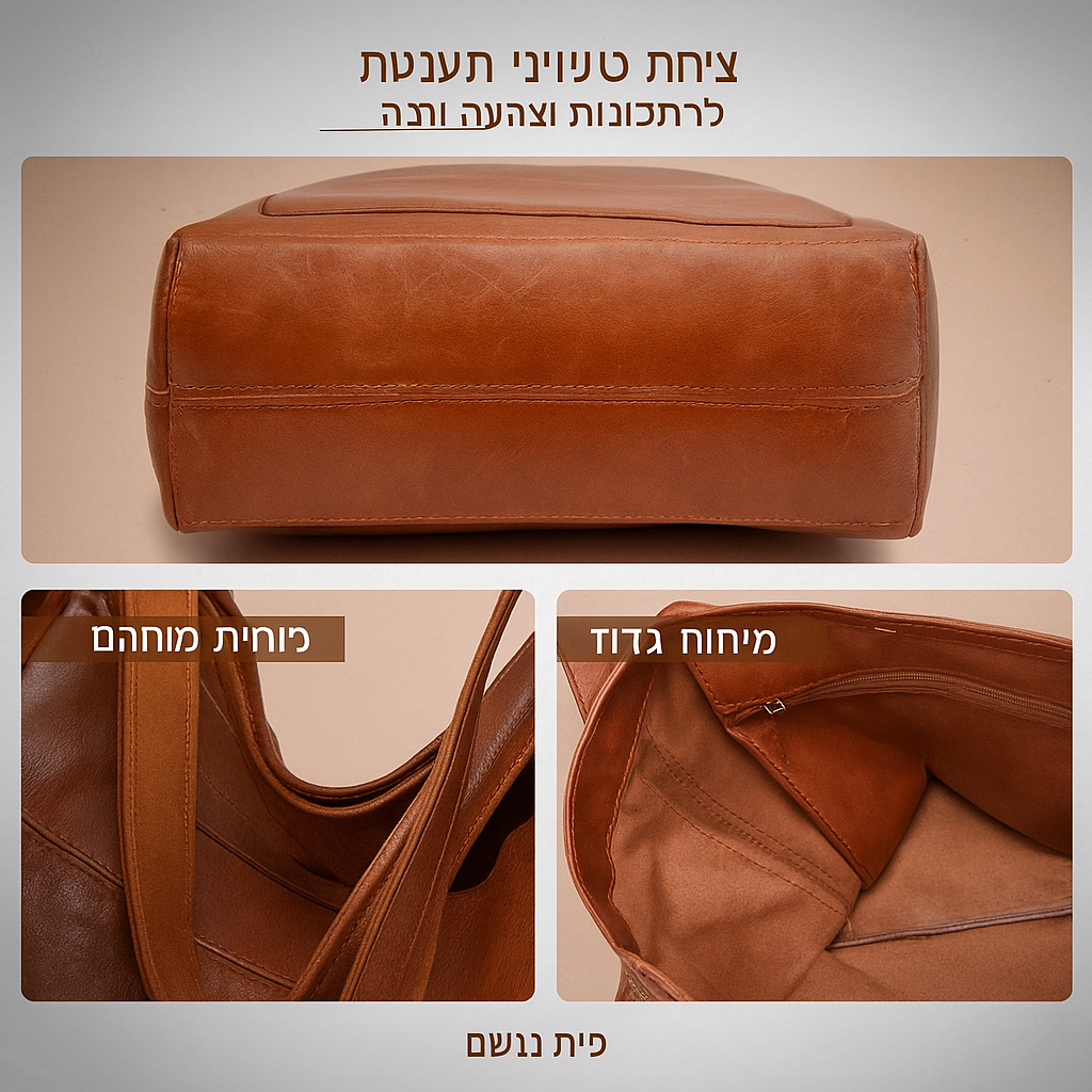 תיק עור אופנתי ומודרני | Shira's Modern Chic
