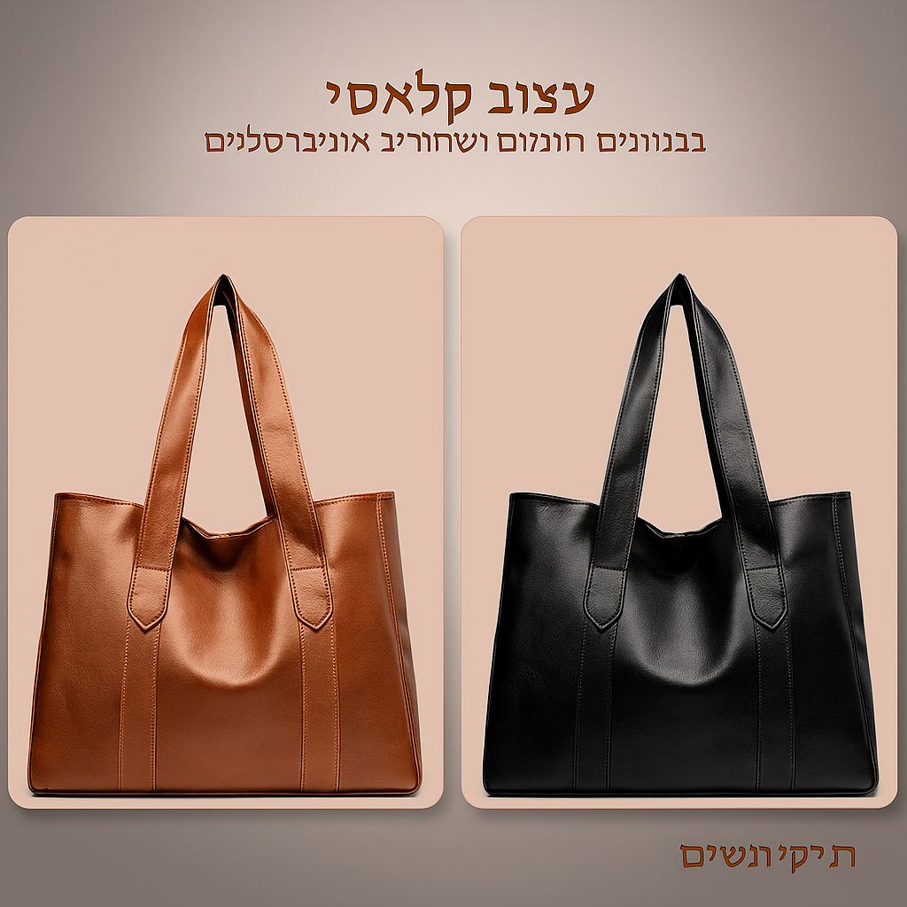 תיק קלאסי אלגנטי ונצחי | Noga's Timeless Elegance