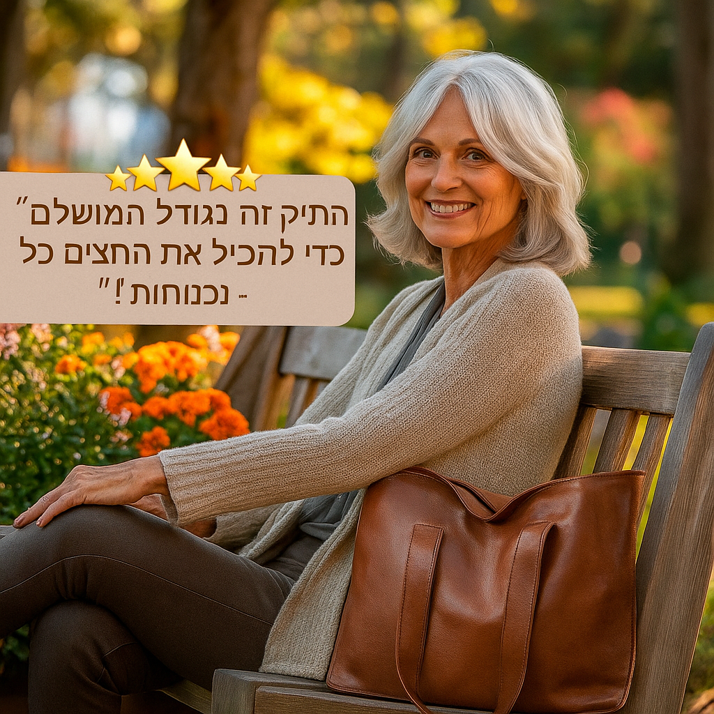 תיק קלאסי אלגנטי ונצחי | Noga's Timeless Elegance