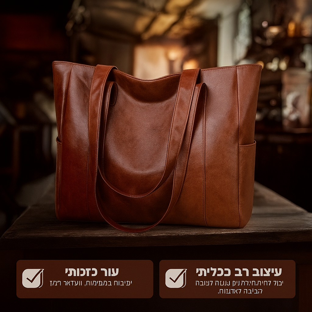תיק קלאסי אלגנטי ונצחי | Noga's Timeless Elegance