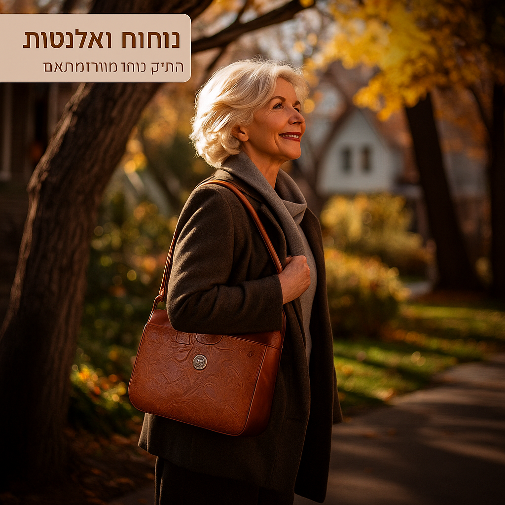תיק אלינה | עיצוב החתימה של גרייס