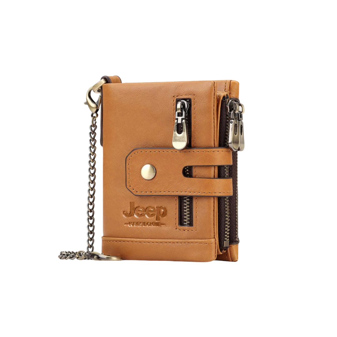 ארנק ריין מקרטאר | ארנק מ leather עם טכנולוגיית RFID ונוסטלגי